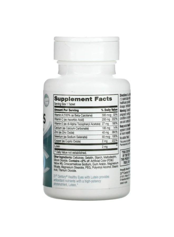 21st Century Healthy Eyes With Lutein Supplement -  60 Tablets - Image 2